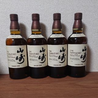 サントリー SUNTORY 山崎 ノンエイジ / ノンヴィンテージ 4本セット(ウイスキー)