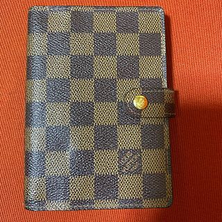 ルイヴィトン(LOUIS VUITTON)のLOUIS VUITTON ダミエ アジェンダ PM 手帳カバー(手帳)