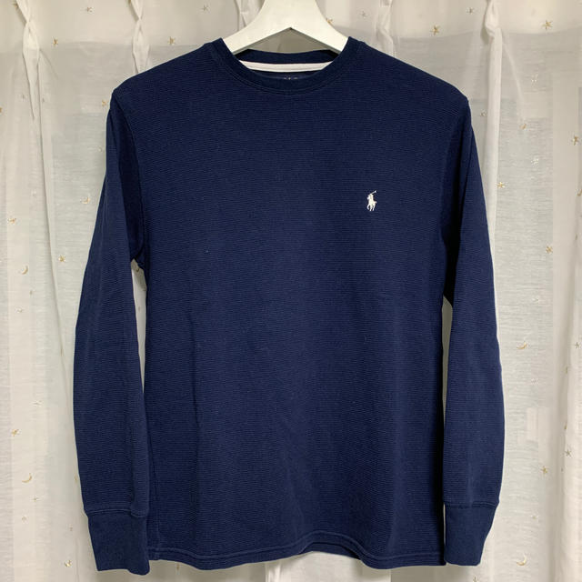 POLO RALPH LAUREN(ポロラルフローレン)の美品　ラルフローレン　サーマルロングTシャツ メンズのトップス(Tシャツ/カットソー(七分/長袖))の商品写真