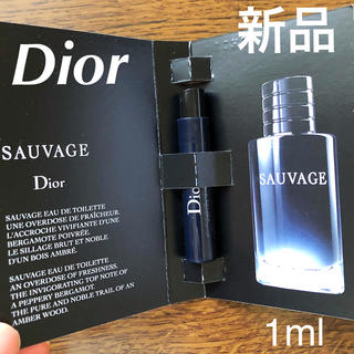 ディオール(Dior)の【新品】Dior ディオール ソヴァージュ オードゥトワレ 1ml(ユニセックス)
