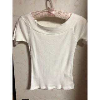 ジーユー(GU)のオフショルダーTシャツSサイズ・タイトスカートミニスカートMサイズ(Tシャツ(半袖/袖なし))