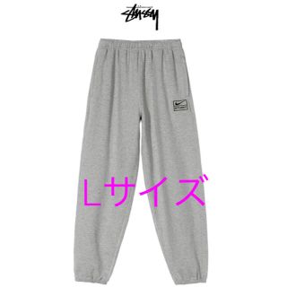 ステューシー(STUSSY)のNIKE stussy スウェットパンツ　Lサイズ(ワークパンツ/カーゴパンツ)