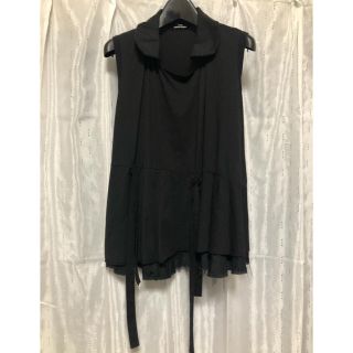 コムデギャルソン(COMME des GARCONS)のtoricotコムデギャルソン・ノースリーブカットソー(カットソー(半袖/袖なし))