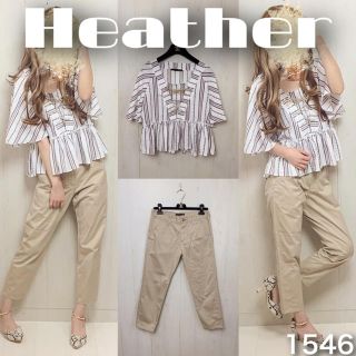 ヘザー(heather)の♡コーデ売り1546♡大人カジュアル♡ボヘミアントップス×チノパン(セット/コーデ)