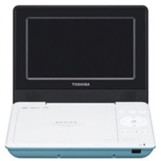 トウシバ(東芝)の週末限定値下げ 東芝 ポータブルDVDプレーヤー REGZA グリーン(ポータブルプレーヤー)