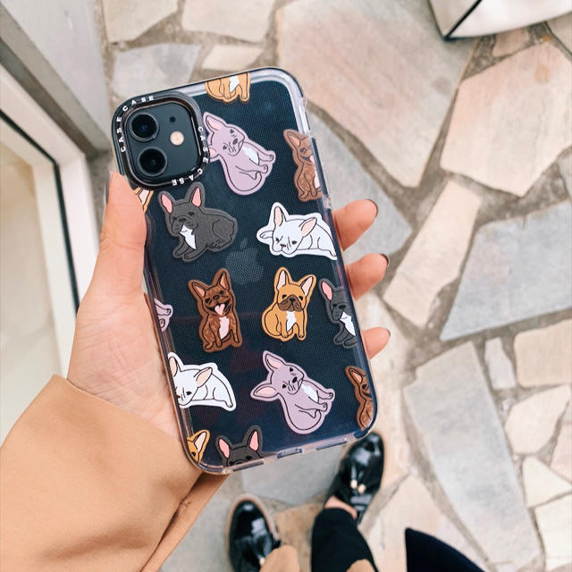 【新品未使用】dog clear case【iphone11】 スマホ/家電/カメラのスマホアクセサリー(iPhoneケース)の商品写真