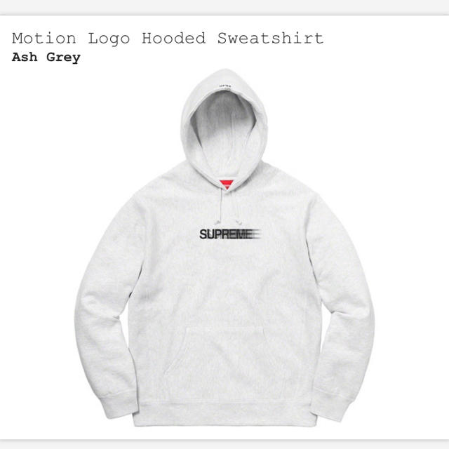 Lサイズ　Motion Logo Hooded Sweatshirtパーカー