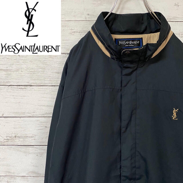 【YSL】希少　イヴサンローラン　スイングトップ　ジャケット