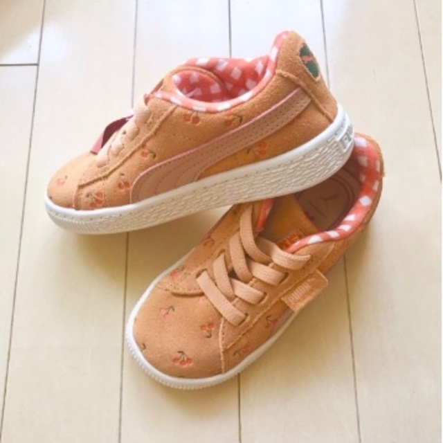 ひろろさま専用⇨tinycottons×puma コラボ チェリー柄 スニーカー