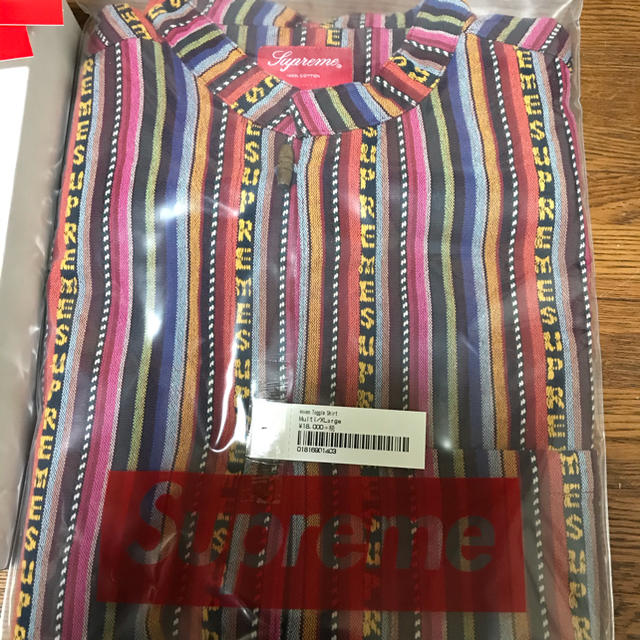 supreme woven toggle shirt シュプリーム XL シャツ 2