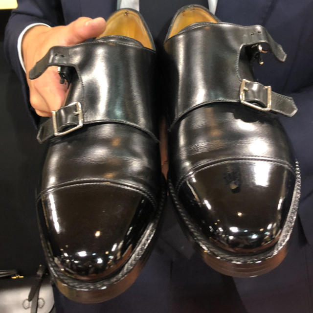 JOHN LOBB(ジョンロブ)の【今週末限りの値引き】美品　ジョンロブ　ウィリアム　サイズ5 黒 メンズの靴/シューズ(ドレス/ビジネス)の商品写真