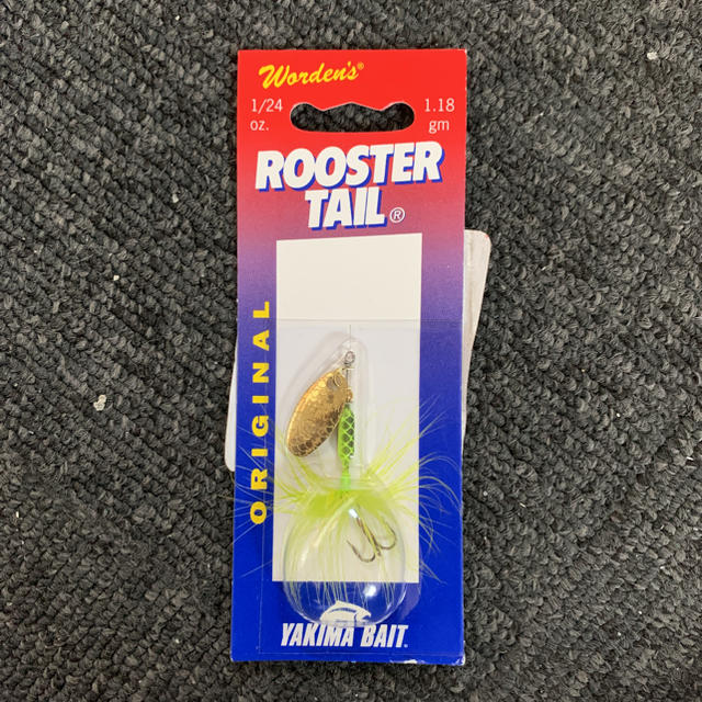 トラウト スピナー ルースターテール ROOSTER TAIL CHR スポーツ/アウトドアのフィッシング(ルアー用品)の商品写真