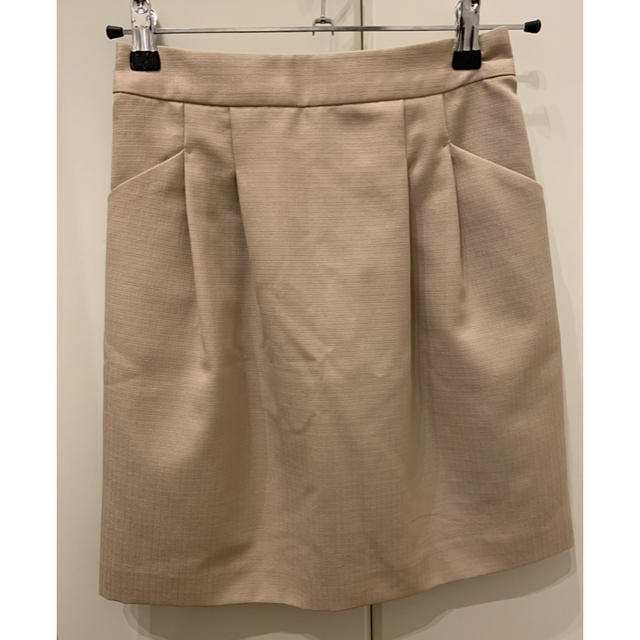 ViS(ヴィス)のVISヴィス　スカート　ベージュ　仕事服　レディース レディースのスカート(ひざ丈スカート)の商品写真