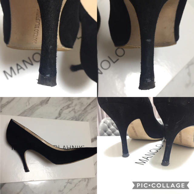 MANOLO BLAHNIK(マノロブラニク)のマノロブラニク  キエッタ   KIETTA 36 ブラック  レディースの靴/シューズ(ハイヒール/パンプス)の商品写真