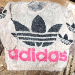 アディダス(adidas)のaddidas シャギーニット(ニット/セーター)