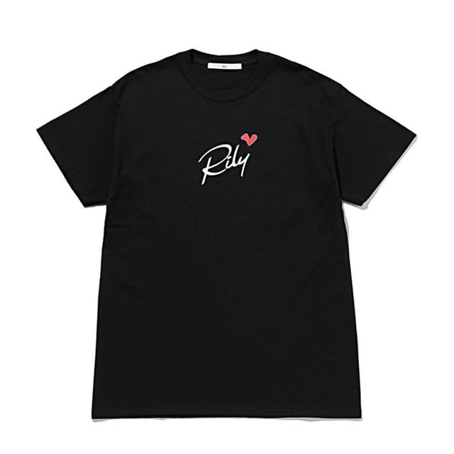 RILY Heart Logo Tee SS Black Msize 総合ランキング1位受賞 www.gold ...