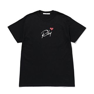 サンダイメジェイソウルブラザーズ(三代目 J Soul Brothers)のRILY Heart Logo Tee SS Black Msize(Tシャツ/カットソー(半袖/袖なし))