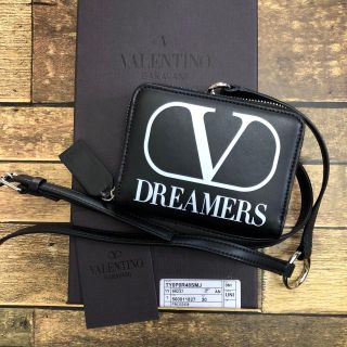 ヴァレンティノ(VALENTINO)の新品 Valentino ヴァレンティノ ネックストラップ ラウンドウォレット(財布)