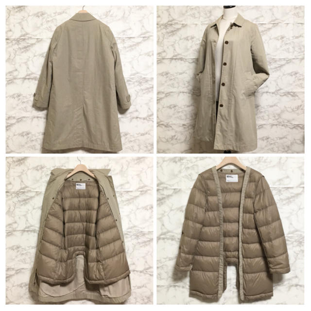 【17AW】【準美品】MHL. 「PROOFED COTTON NYLON」