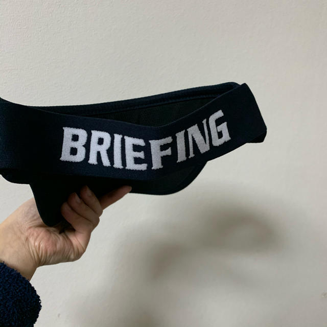 BRIEFING(ブリーフィング)のブリーフィング サンバイザー 新品未使用 メンズの帽子(サンバイザー)の商品写真