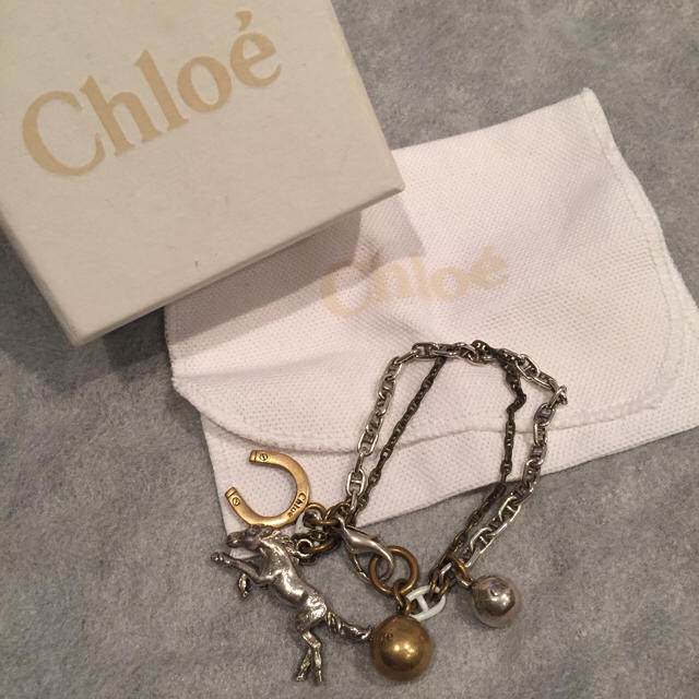 Chloe(クロエ)のChloe 馬蹄モチーフブレスレット レディースのアクセサリー(ブレスレット/バングル)の商品写真