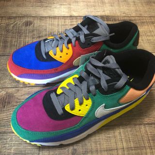 ナイキ(NIKE)のラスト一点限り　NIKE AIR MAX 90 ミスマッチ　25.0(スニーカー)