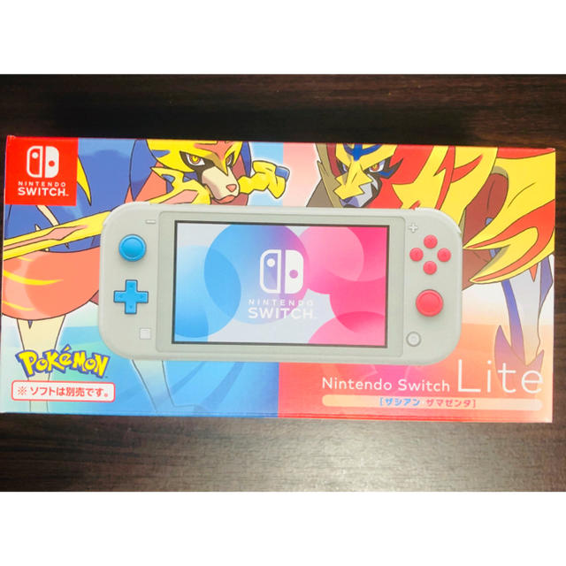 Nintendo Switch Lite 新品 保証付ザシアン・ザマゼンタ家庭用ゲーム機本体