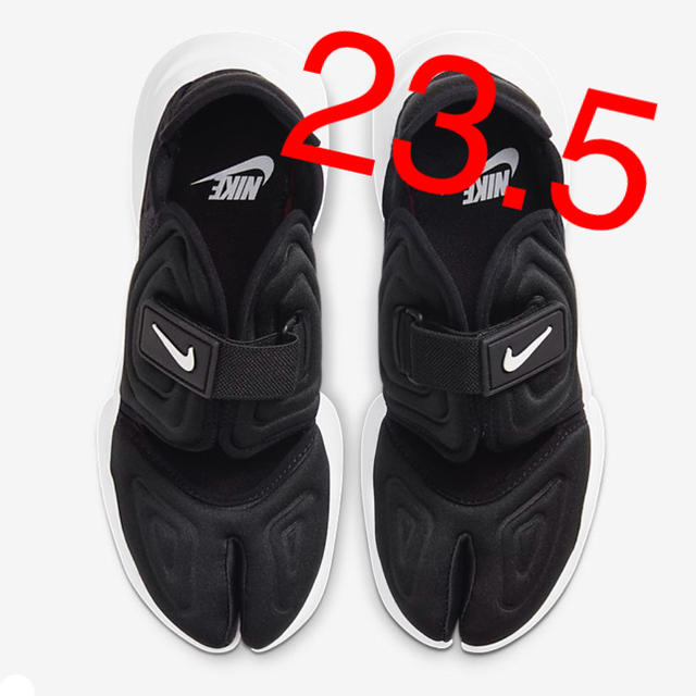 NIKE ナイキ AQUA RIFT アクアリフト 23.5 黒 ブラック 新品-