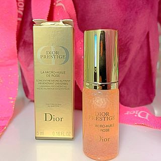 ディオール(Dior)のディオール プレステージ ユイルドローズ サンプル 5mL 新品未開封品(美容液)