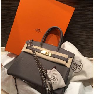 エルメス(Hermes)のその1  【クローバー様専用　】美品！バーキン30 エタン2017年刻印　(ハンドバッグ)