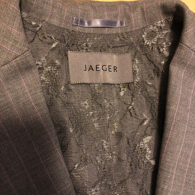 JAEGER(イエーガー)のjaegerイエーガーグレースーツ8伊勢丹購入 レディースのフォーマル/ドレス(スーツ)の商品写真
