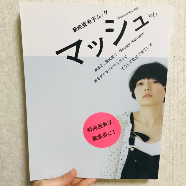 小学館(ショウガクカン)のマッシュ 菊池亜希子ムック ｖｏｌ．１ エンタメ/ホビーの本(ファッション/美容)の商品写真