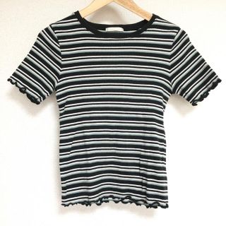 サマンサモスモス(SM2)のプロフ必読! サマンサモスモス　ehkasopo エヘカソポ 半袖 リブトップス(Tシャツ(半袖/袖なし))