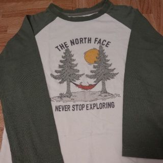 ザノースフェイス(THE NORTH FACE)のTHE NORTH FACE　ラグランTシャツ　110(Tシャツ/カットソー)