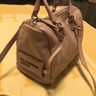 新作国産 Jil Sander - 新品ジルサンダーネイビーボストンバッグ2way