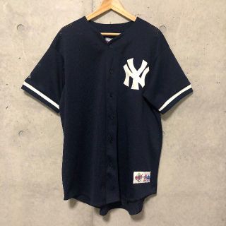 Majestic - 00s ヤンキース ユニフォーム 半袖 ゲーム シャツ MAJESTIC ... yankees ゲームシャツ