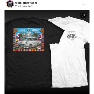 トライバル(TRIBAL)のTRIBAL×TeenAngelコラボシャツ チカーノ LOWRIDER 新品(Tシャツ/カットソー(半袖/袖なし))