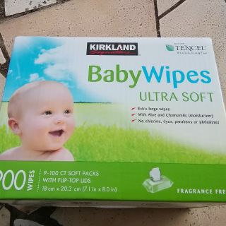 コストコ(コストコ)のコストコで販売　カークランド　Baby Wipes　ベビーワイプ(ベビーおしりふき)