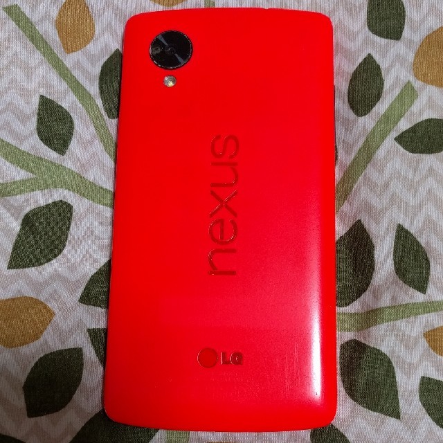 Nexus5 希少ブライトレッド 送料無料