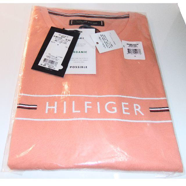 TOMMY HILFIGER(トミーヒルフィガー)の☆新品･未使用《オンライン限定》トミーヒルフィガー 半袖 Ｔシャツ ピンク レディースのトップス(Tシャツ(半袖/袖なし))の商品写真