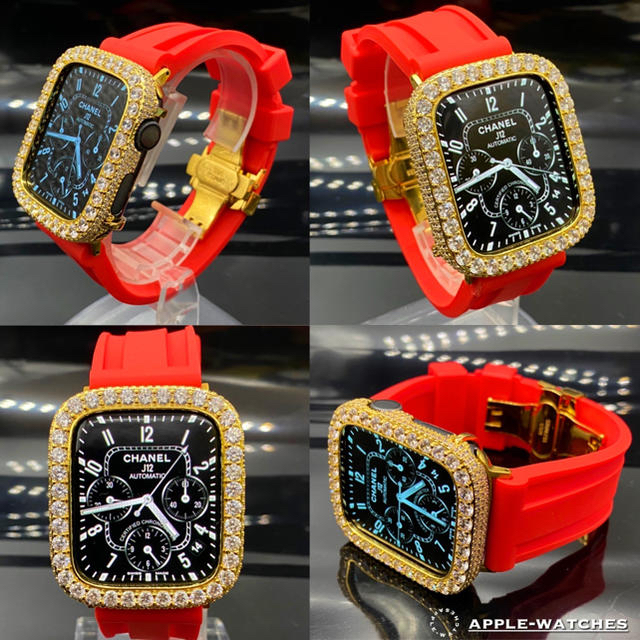 祝開店!大放出セール開催中 Apple Watch 限定パープル キラキラ