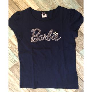 バービー(Barbie)のバービー ♡カットソー♡一度着用♡サイズ2♡ネイビー(Tシャツ/カットソー)