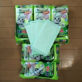 【もっちゃん専用】またまたお値引き【おまけ付き】デオトイレ(1週間用×50枚)(猫)