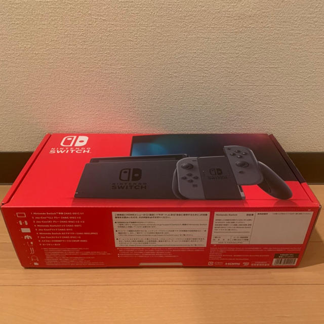 Nintendo switch 任天堂スイッチ　本体　グレー　新型　新品