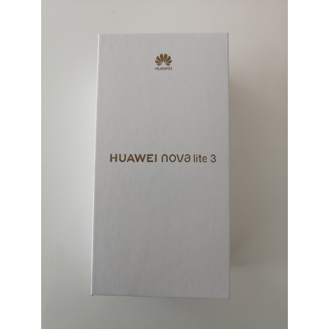 【新品未開封】HUAWEI nova lite 3 ブルー 32 GB