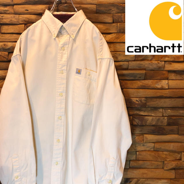 carhartt(カーハート)の☆レアカラー☆carhartt カーハート 長袖シャツ ワークシャツ  Lサイズ メンズのトップス(シャツ)の商品写真