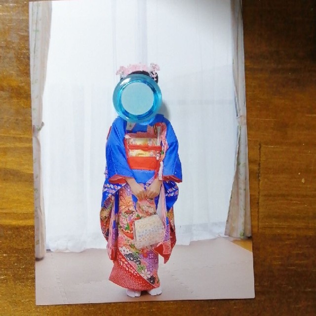 ご専用　七歳のお着物の通販 by のりみs shop｜ラクマ 和服/着物【HOT新作】