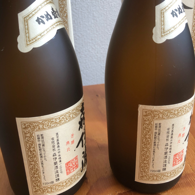 森伊蔵720ml x2本セット 食品/飲料/酒の酒(焼酎)の商品写真