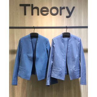 セオリー(theory)のTheory  STRETCH.CANVAS ジャケット(ノーカラージャケット)