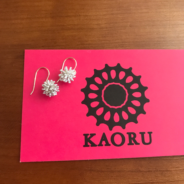 KAORU(カオル)のKAORU ピアス2種類　文彦77様専用 レディースのアクセサリー(ピアス)の商品写真